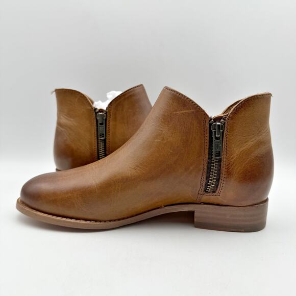 Frye Womens Melissa Shootie Boot US 6.5B EU 37 Brown Leather NIB - Picture 8 of 14